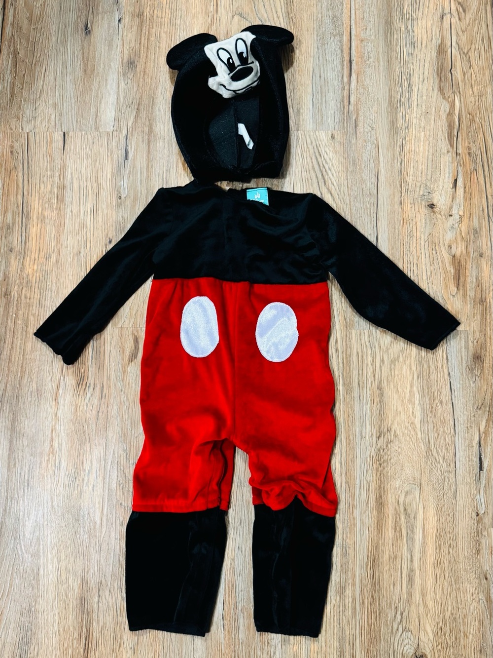 Disney Mickey Mouse Halloween Costume in Black, Red, White